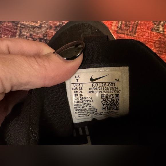 NIKE METCON BLACK SIZE 7 - Picture 7 of 7